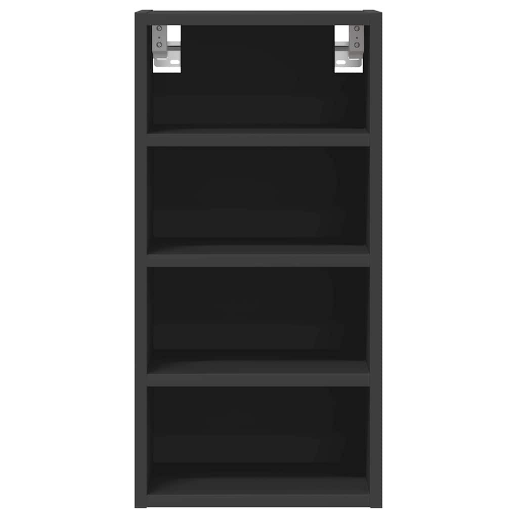 Bovenkast Riga 30x29,5x60 cm bewerkt hout zwart is nu te koop bij PeponiXL, paradijselijk wonen!