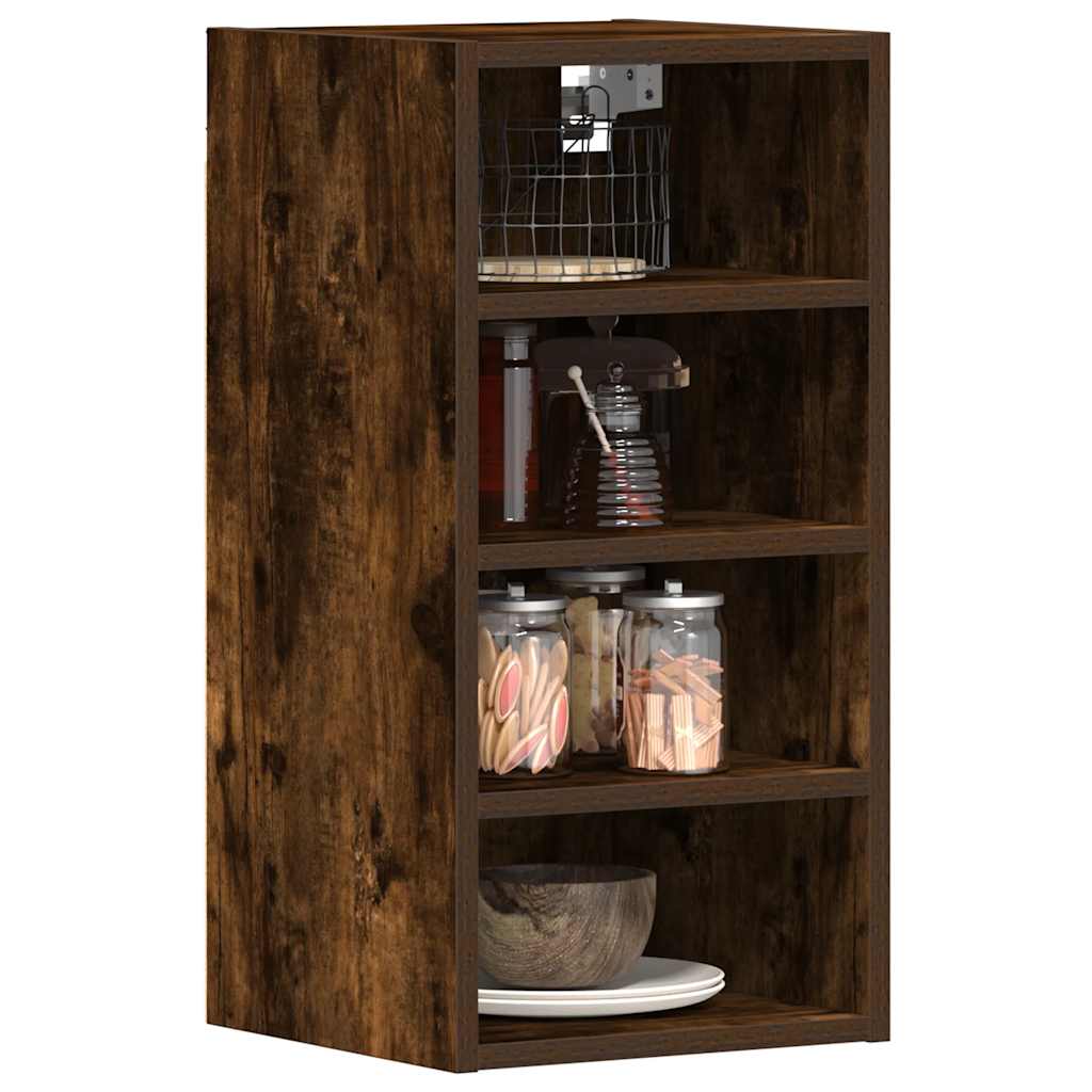 Bovenkast Riga 30x29,5x60 cm bewerkt hout gerookt eikenkleurig is nu te koop bij PeponiXL, paradijselijk wonen!