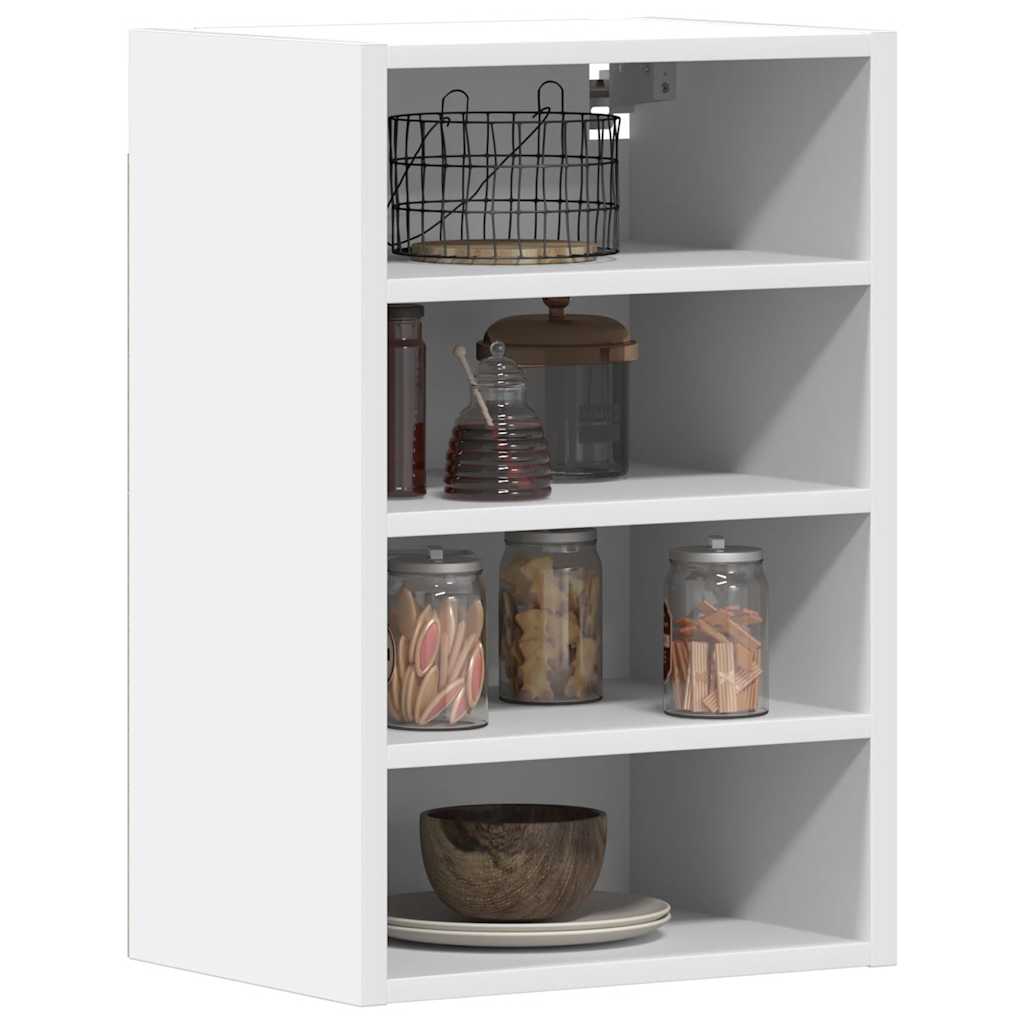 Bovenkast Riga 40x29,5x60 cm bewerkt hout wit is nu te koop bij PeponiXL, paradijselijk wonen!