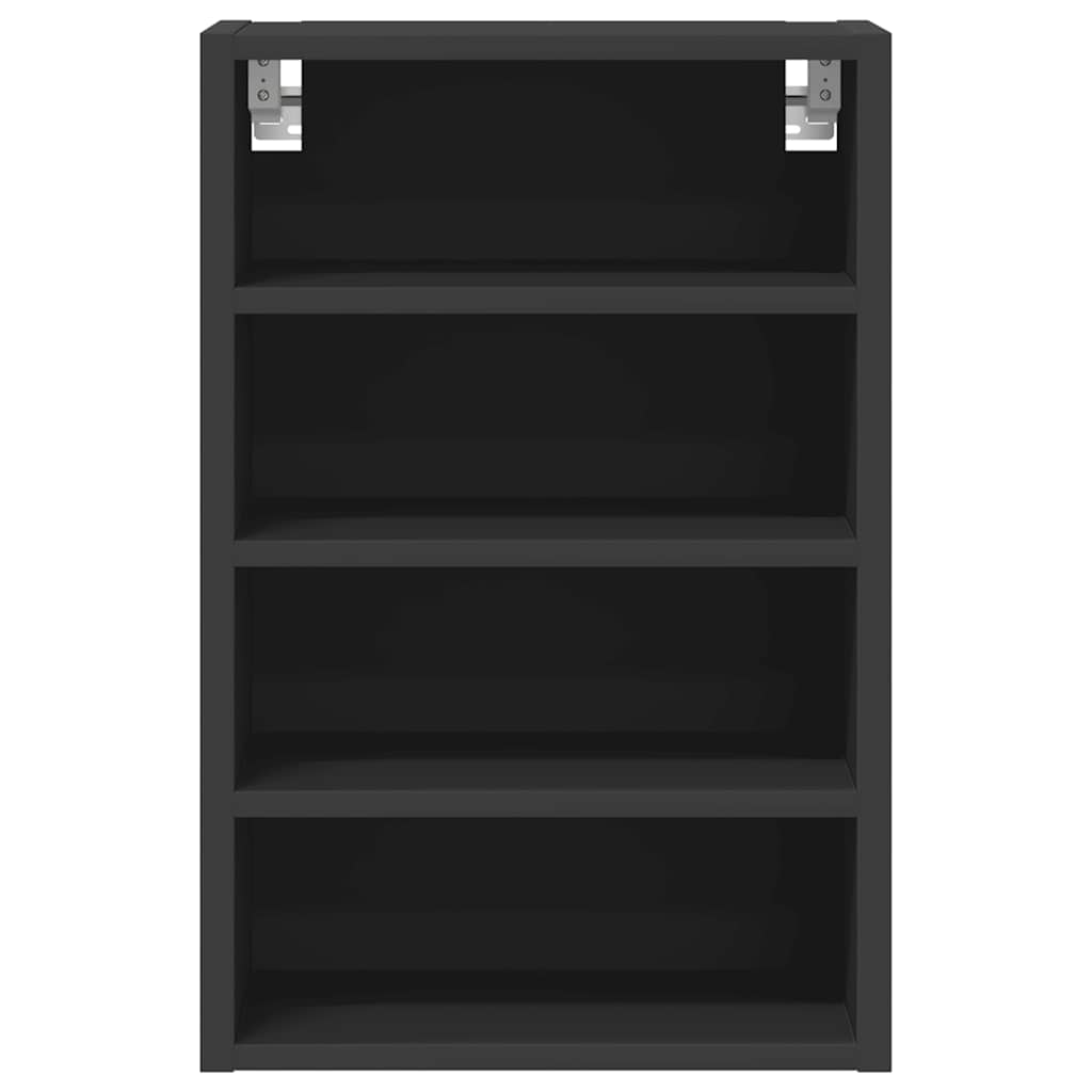 Bovenkast Riga 40x29,5x60 cm bewerkt hout zwart is nu te koop bij PeponiXL, paradijselijk wonen!