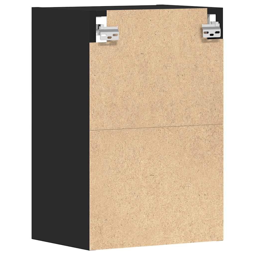 Bovenkast Riga 40x29,5x60 cm bewerkt hout zwart is nu te koop bij PeponiXL, paradijselijk wonen!