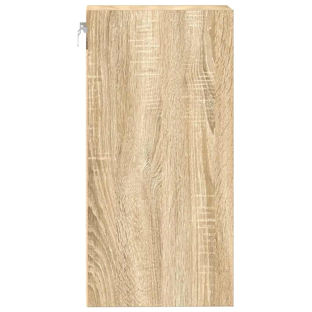 Bovenkast Riga 40x29,5x60 cm bewerkt hout sonoma eikenkleurig is nu te koop bij PeponiXL, paradijselijk wonen!