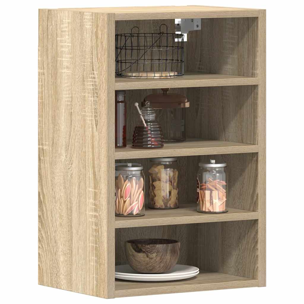 Bovenkast Riga 40x29,5x60 cm bewerkt hout sonoma eikenkleurig is nu te koop bij PeponiXL, paradijselijk wonen!