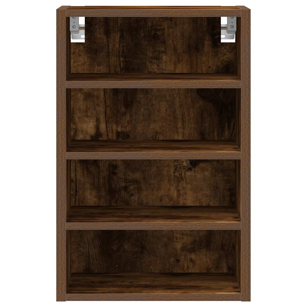 Bovenkast Riga 40x29,5x60 cm bewerkt hout gerookt eikenkleurig is nu te koop bij PeponiXL, paradijselijk wonen!