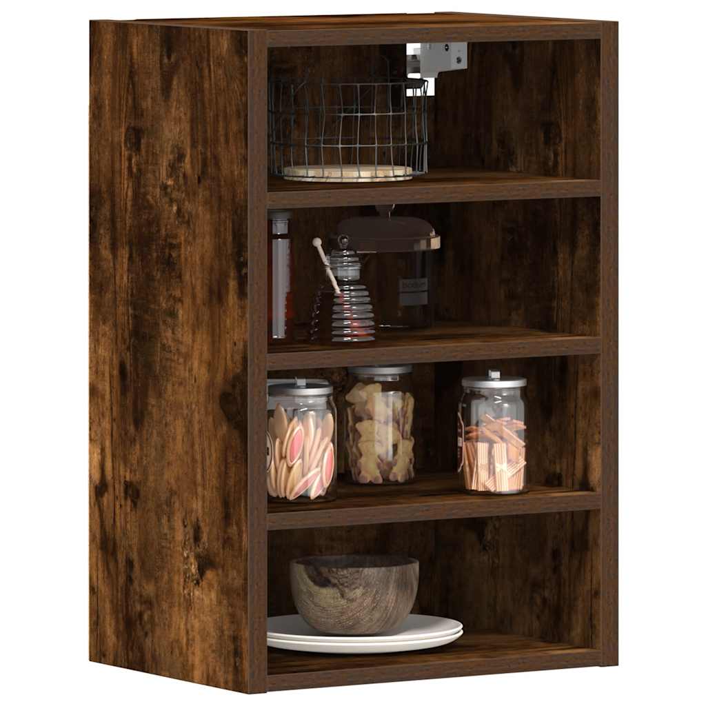 Bovenkast Riga 40x29,5x60 cm bewerkt hout gerookt eikenkleurig is nu te koop bij PeponiXL, paradijselijk wonen!