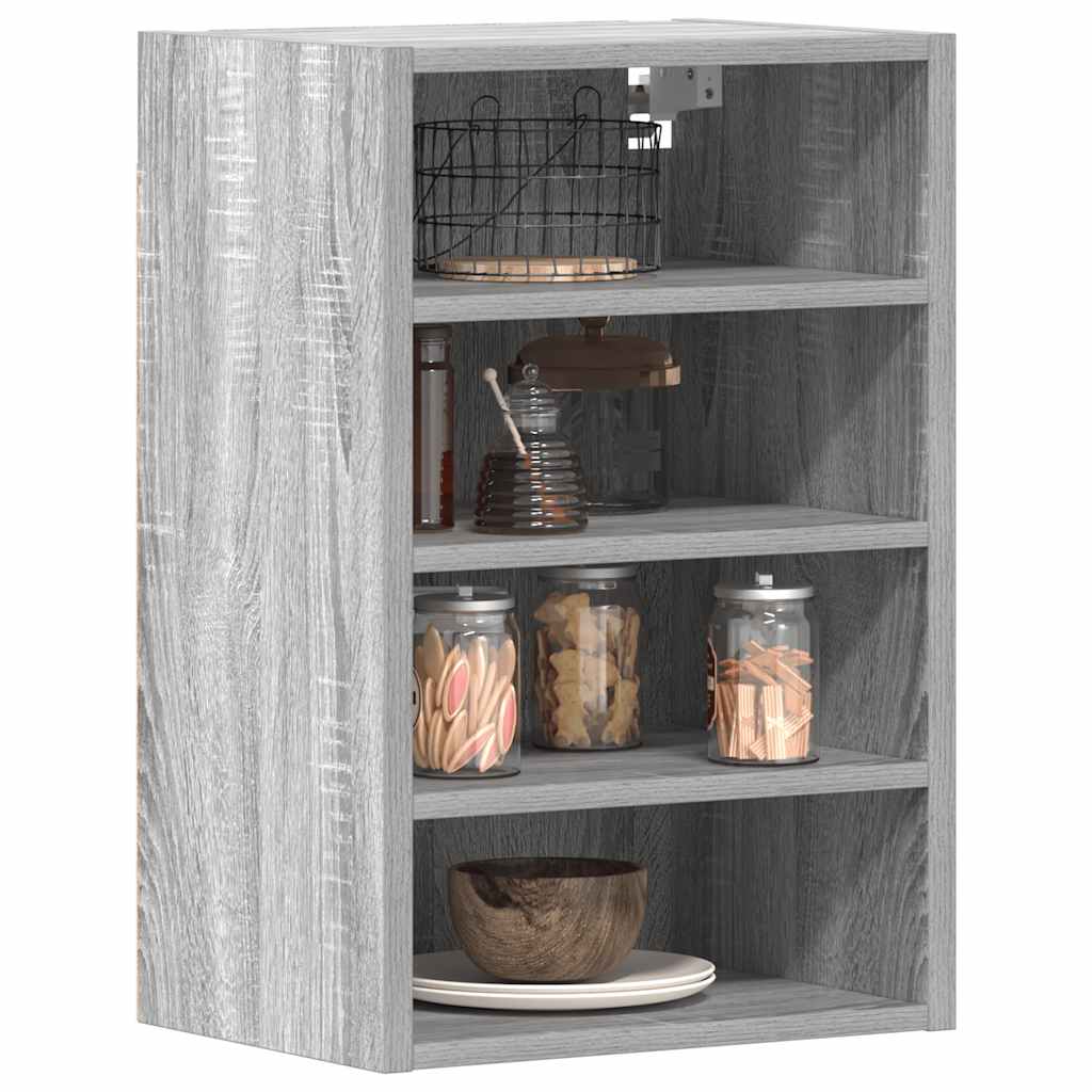 Bovenkast Riga 40x29,5x60 cm bewerkt hout grijs sonoma eikenkleurig is nu te koop bij PeponiXL, paradijselijk wonen!