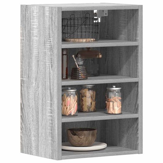 Bovenkast Riga 40x29,5x60 cm bewerkt hout grijs sonoma eikenkleurig is nu te koop bij PeponiXL, paradijselijk wonen!
