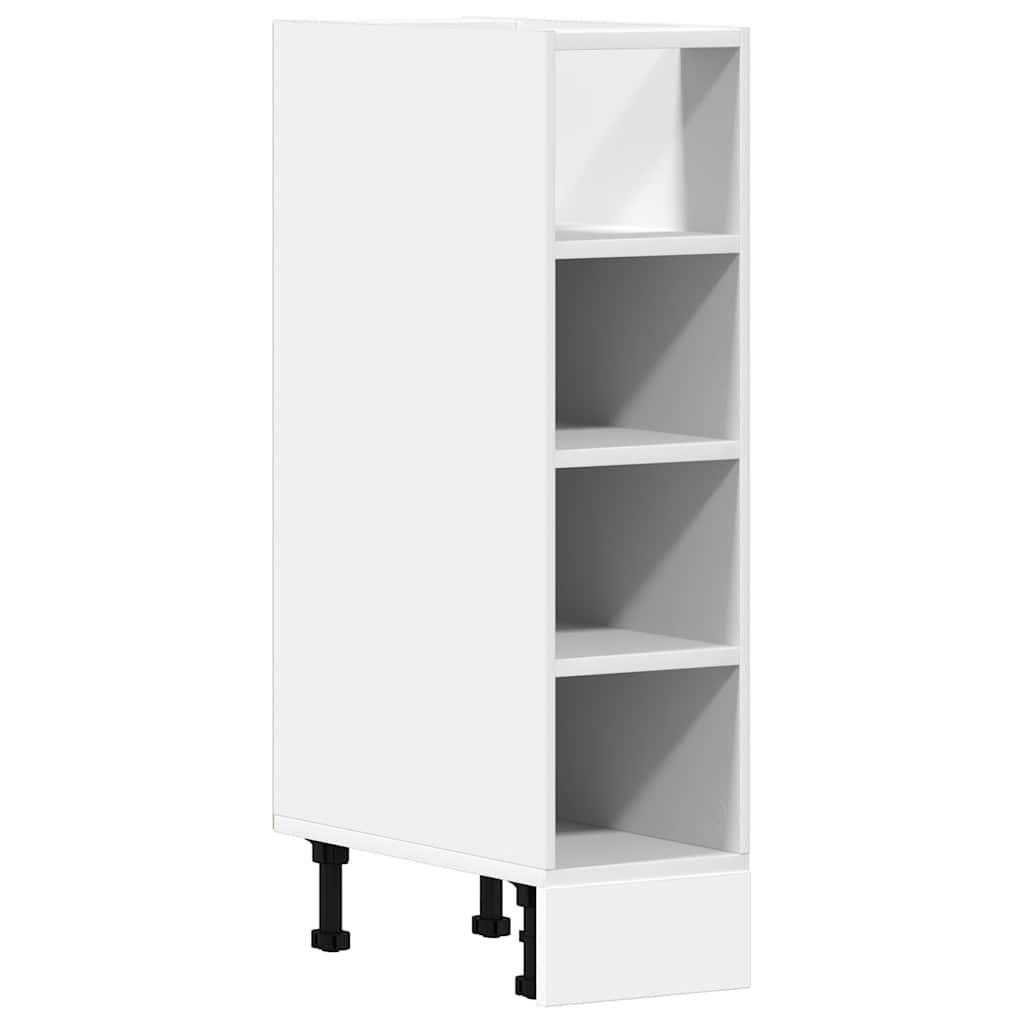 Onderkast Riga 20x44,5x81,5 cm bewerkt hout wit is nu te koop bij PeponiXL, paradijselijk wonen!