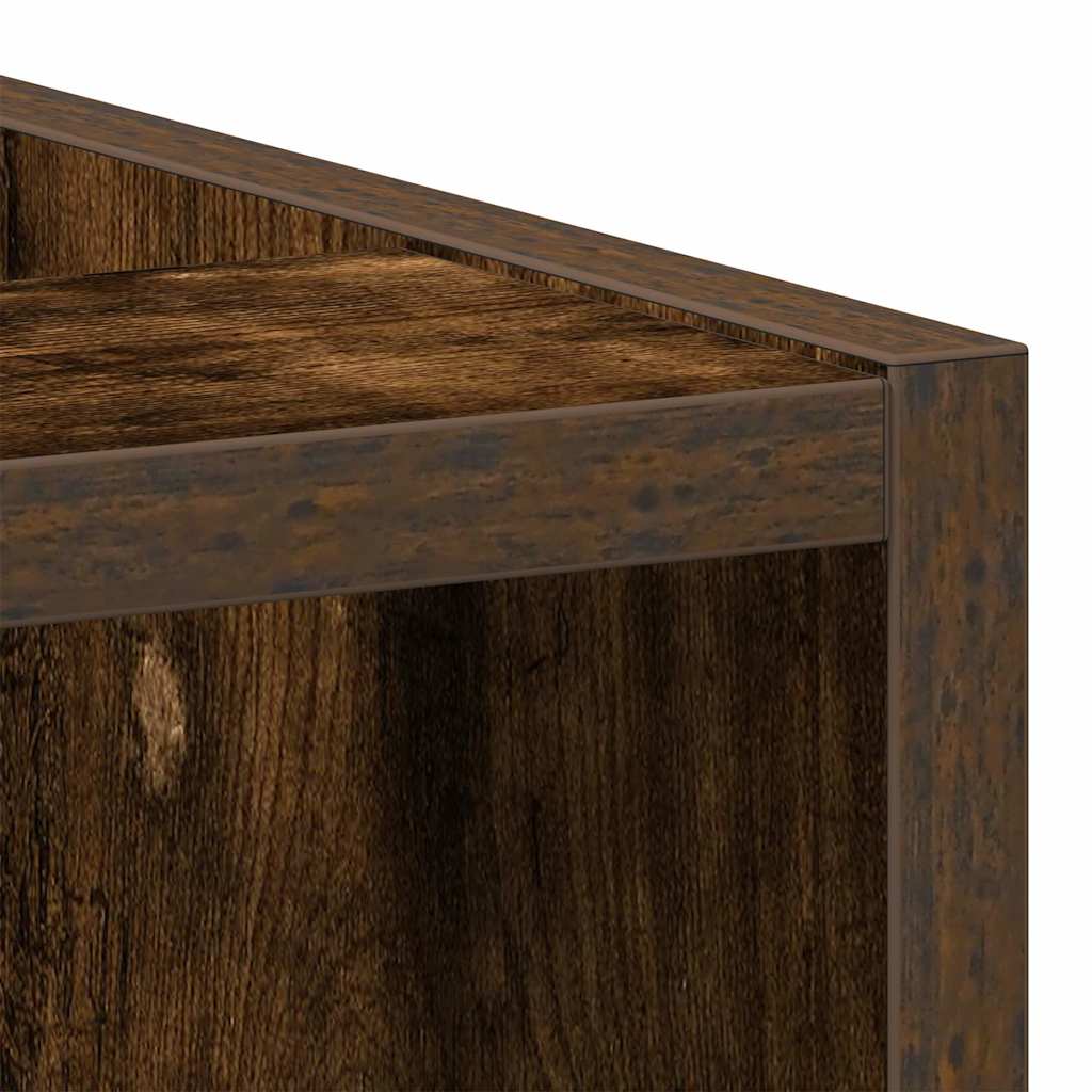 Onderkast Riga 30x44,5x81,5 cm bewerkt hout gerookt eikenkleurig is nu te koop bij PeponiXL, paradijselijk wonen!