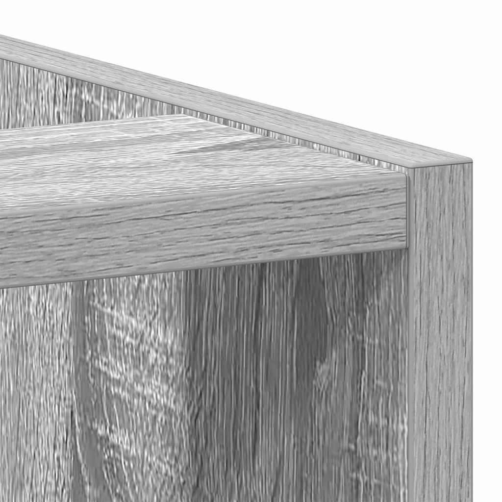 Onderkast Riga 30x44,5x81,5cm bewerkt hout grijs sonoma eikenkleurig is nu te koop bij PeponiXL, paradijselijk wonen!