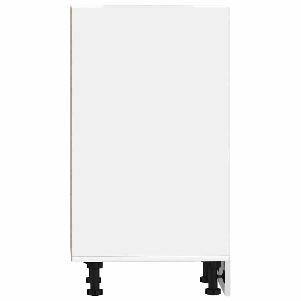 Onderkast Riga 40x44,5x81,5 cm bewerkt hout wit is nu te koop bij PeponiXL, paradijselijk wonen!