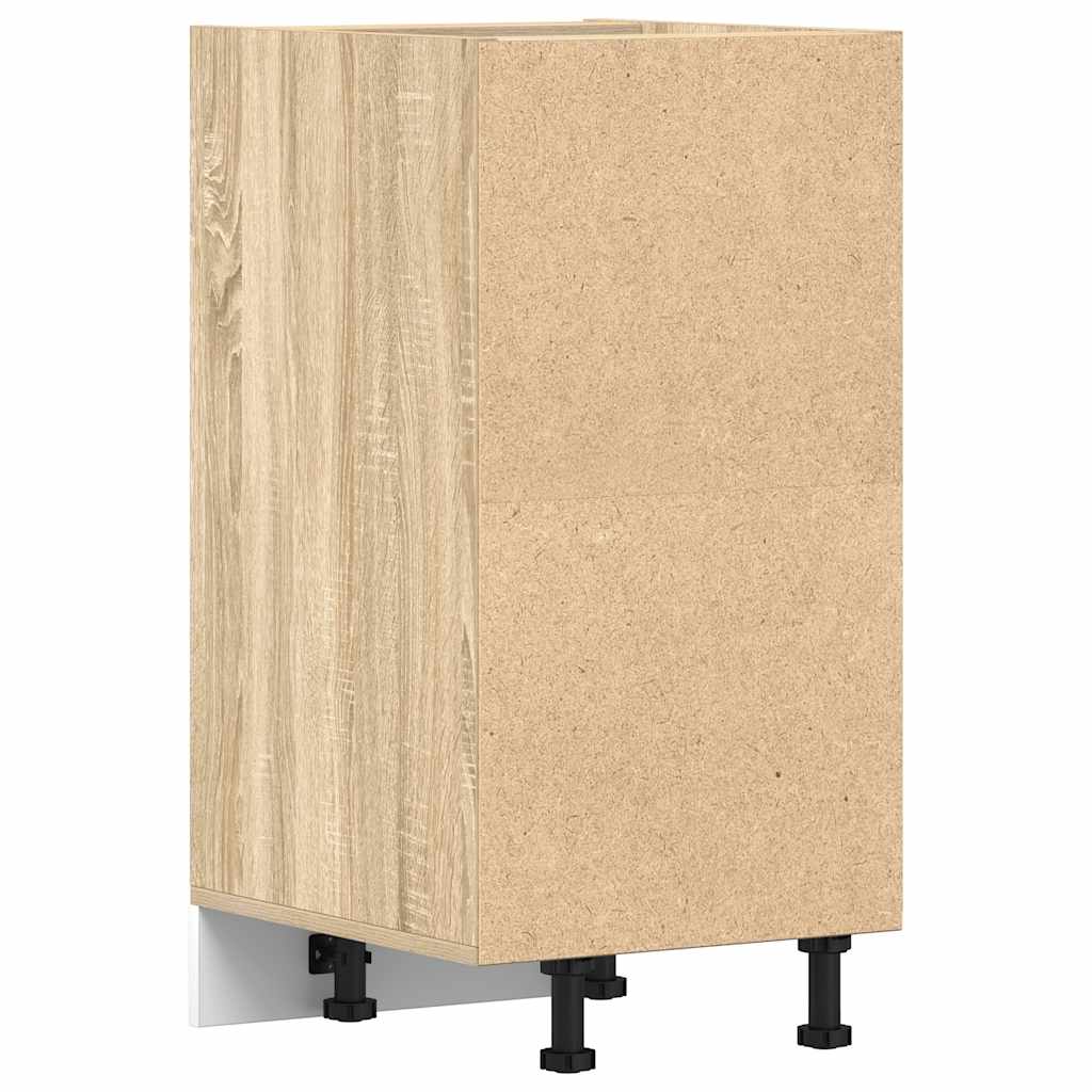 Onderkast Riga 40x44,5x81,5 cm bewerkt hout sonoma eikenkleurig is nu te koop bij PeponiXL, paradijselijk wonen!