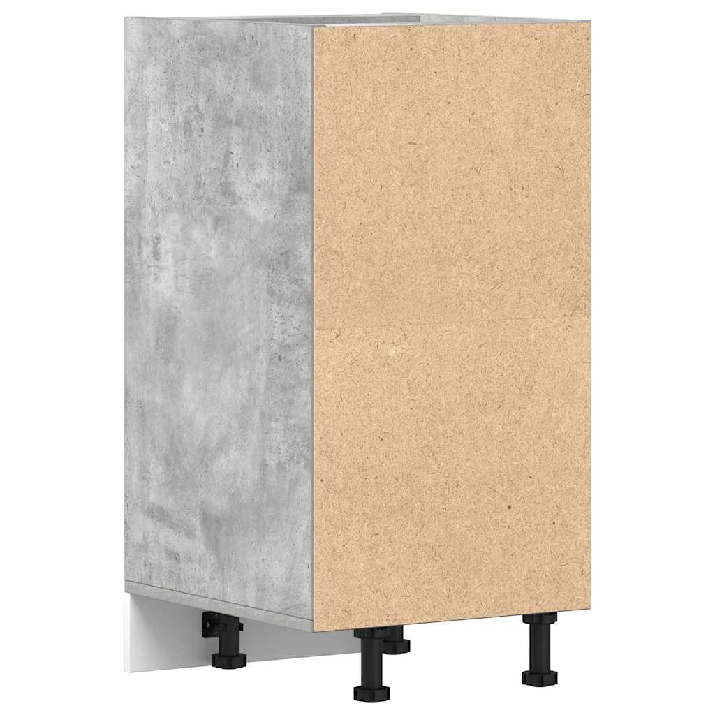 Onderkast Riga 40x44,5x81,5 cm bewerkt hout betongrijs is nu te koop bij PeponiXL, paradijselijk wonen!