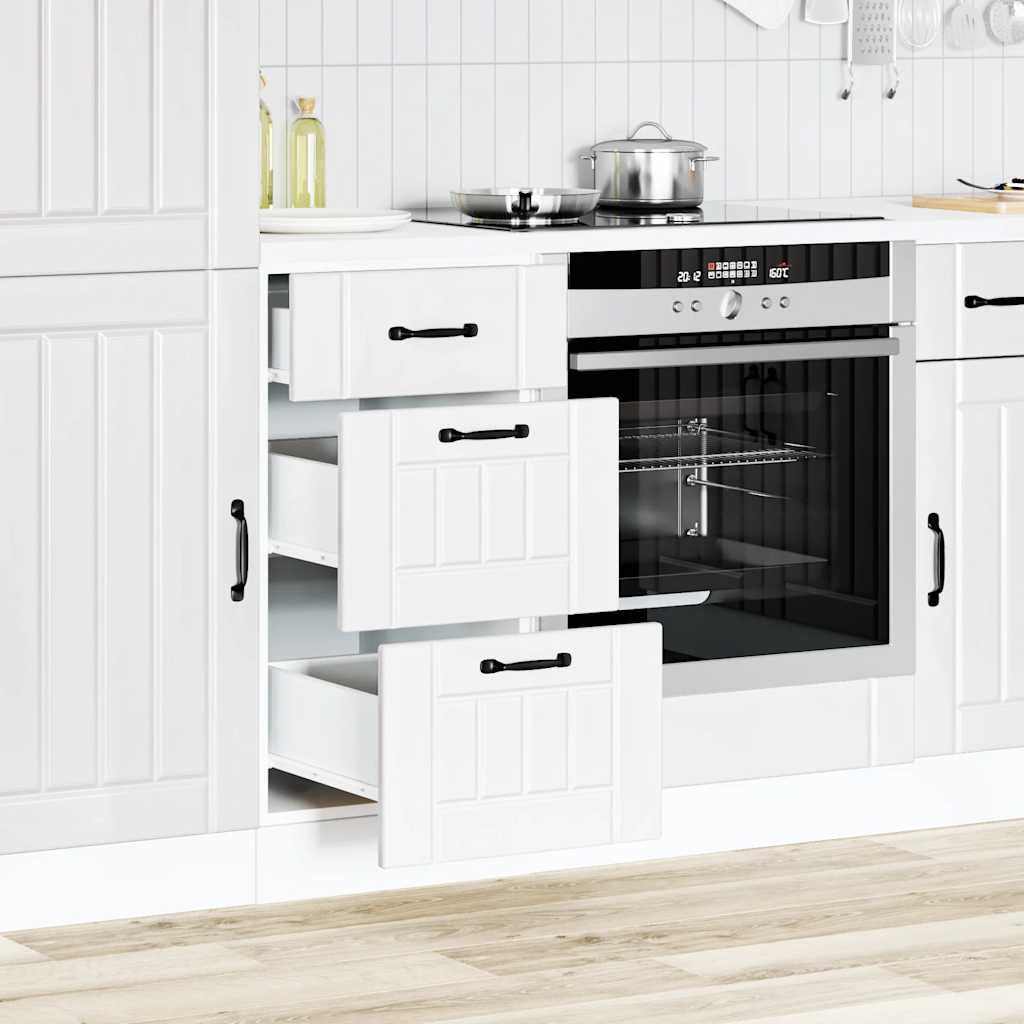 Onderkast Lucca bewerkt hout wit is nu te koop bij PeponiXL, paradijselijk wonen!