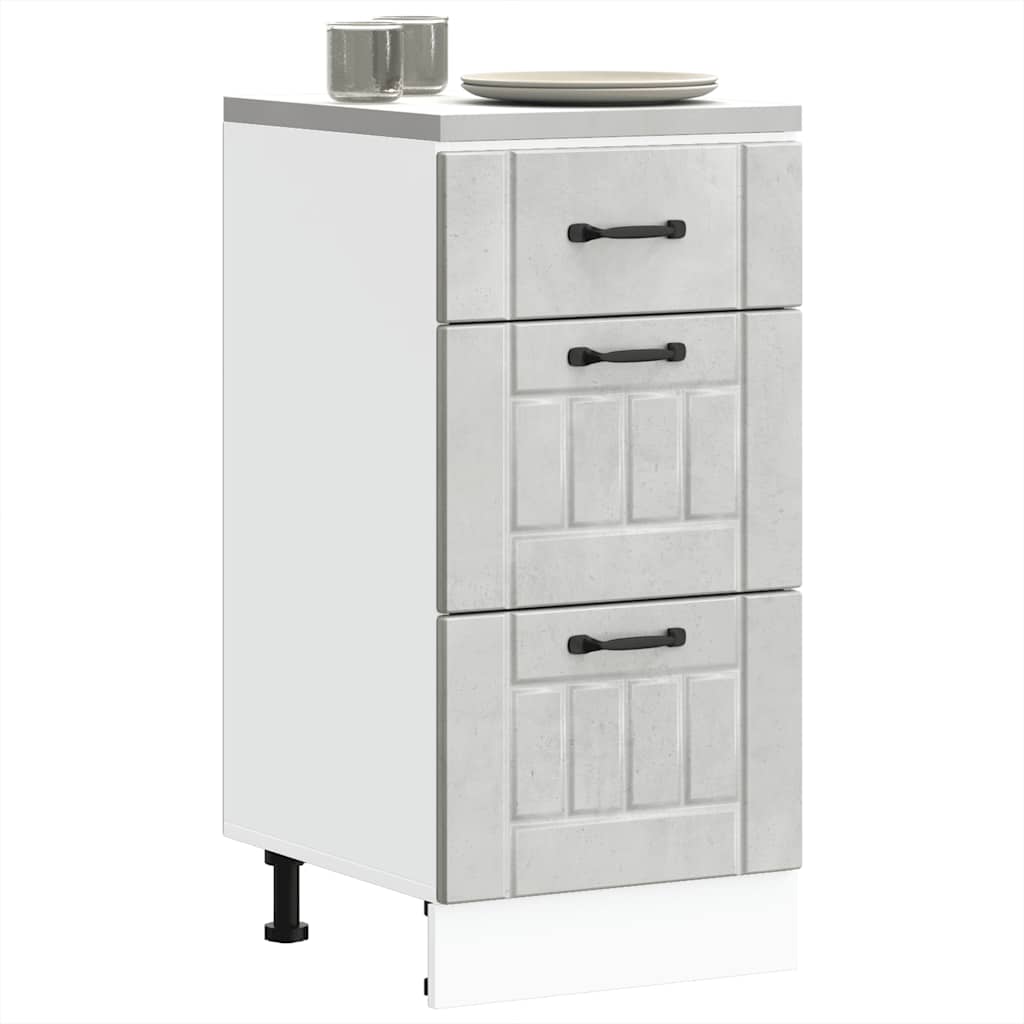 Onderkast Lucca bewerkt hout betongrijs is nu te koop bij PeponiXL, paradijselijk wonen!
