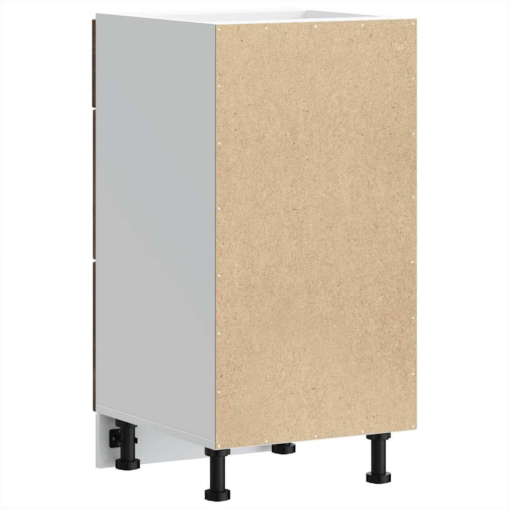 Onderkast Lucca bewerkt hout gerookt eikenkleurig is nu te koop bij PeponiXL, paradijselijk wonen!