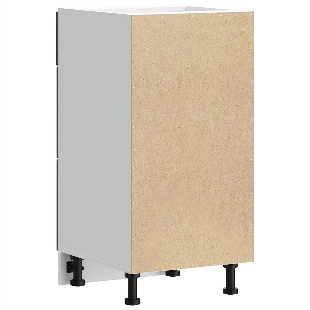 Onderkast Lucca bewerkt hout bruin eikenkleur is nu te koop bij PeponiXL, paradijselijk wonen!