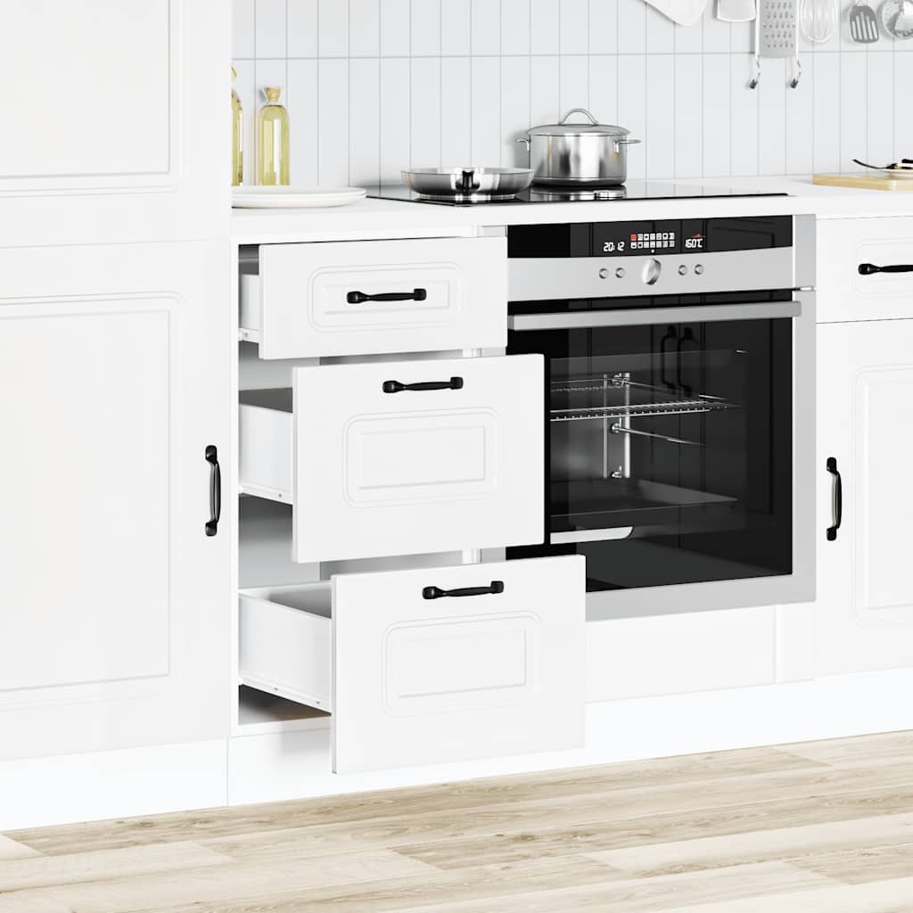 Onderkast Kalmar bewerkt hout wit is nu te koop bij PeponiXL, paradijselijk wonen!
