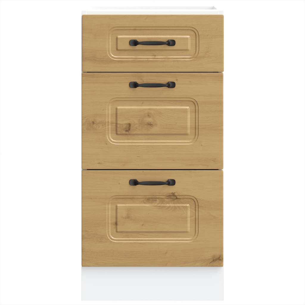 Onderkast Kalmar bewerkt hout artisanaal eikenkleur is nu te koop bij PeponiXL, paradijselijk wonen!