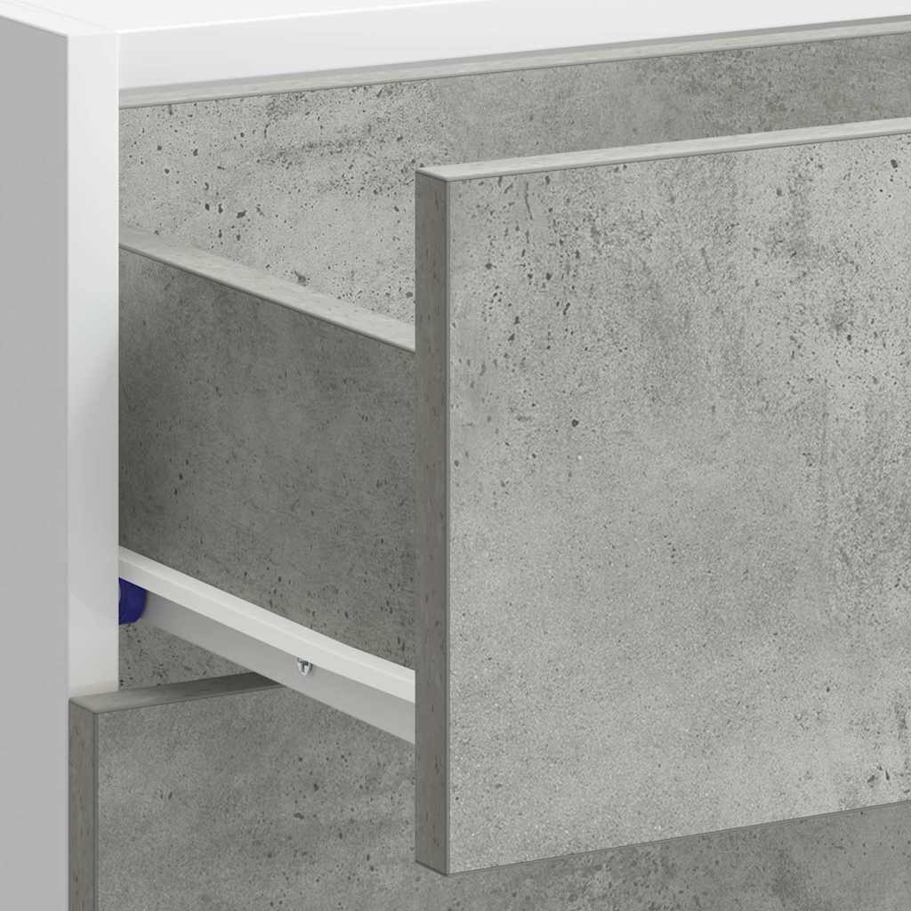 Onderkast Lyon bewerkt hout betongrijs is nu te koop bij PeponiXL, paradijselijk wonen!