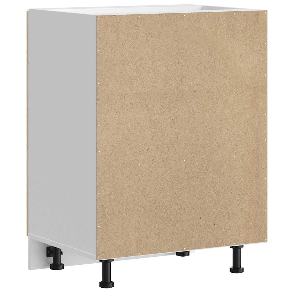 Onderkast Kalmar bewerkt hout sonoma eikenkleurig is nu te koop bij PeponiXL, paradijselijk wonen!