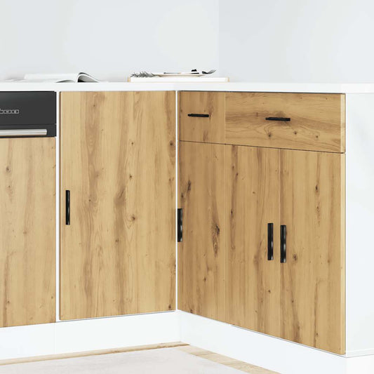 Onderkast Lyon bewerkt hout artisanaal eikenkleur is nu te koop bij PeponiXL, paradijselijk wonen!