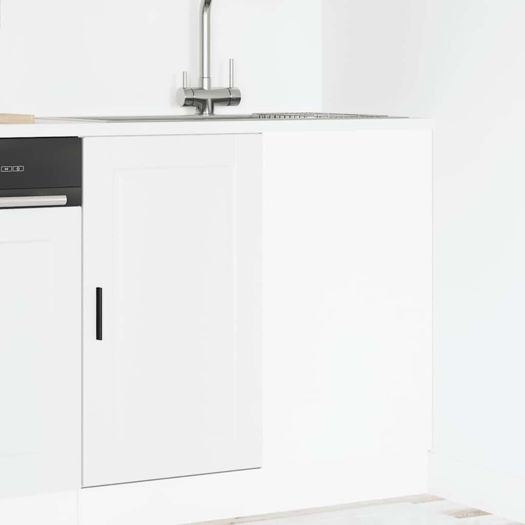 Onderkast Porto bewerkt hout wit is nu te koop bij PeponiXL, paradijselijk wonen!
