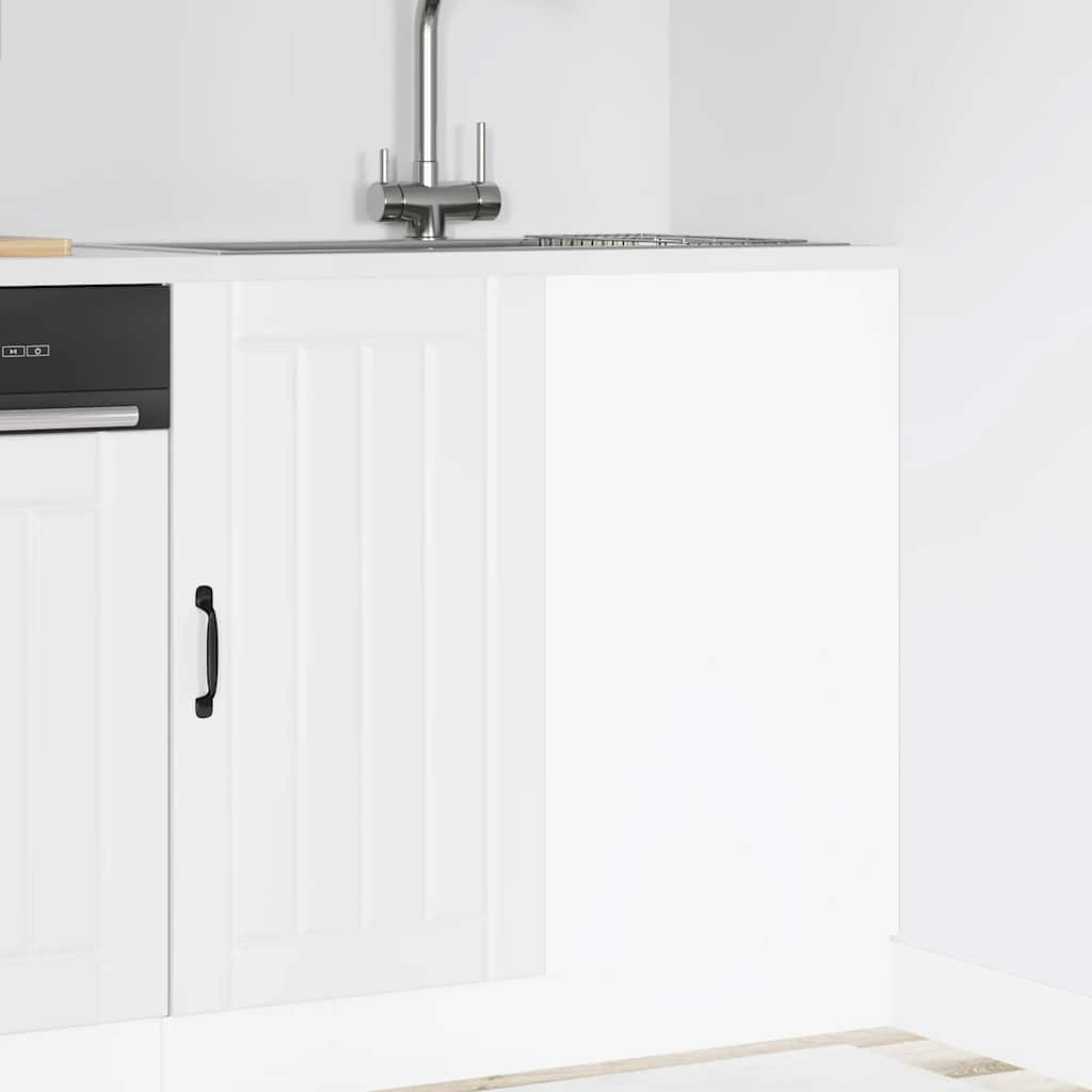 Onderkast Lucca bewerkt hout wit is nu te koop bij PeponiXL, paradijselijk wonen!