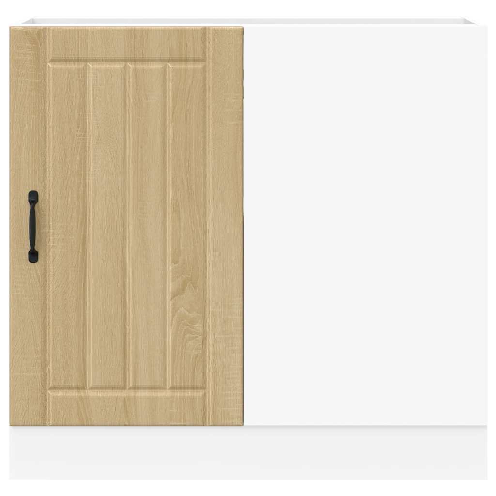 Onderkast Lucca bewerkt hout sonoma eikenkleurig is nu te koop bij PeponiXL, paradijselijk wonen!