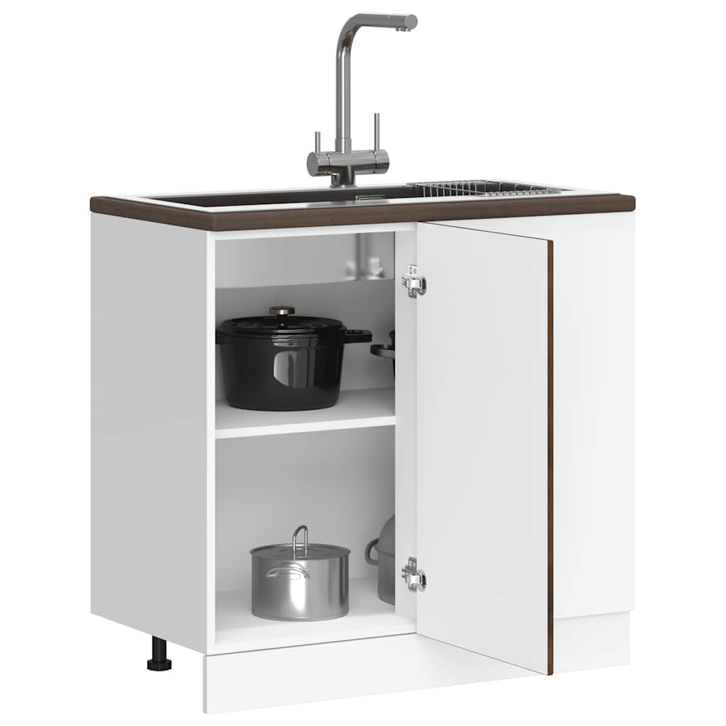 Onderkast Lucca bewerkt hout gerookt eikenkleurig is nu te koop bij PeponiXL, paradijselijk wonen!