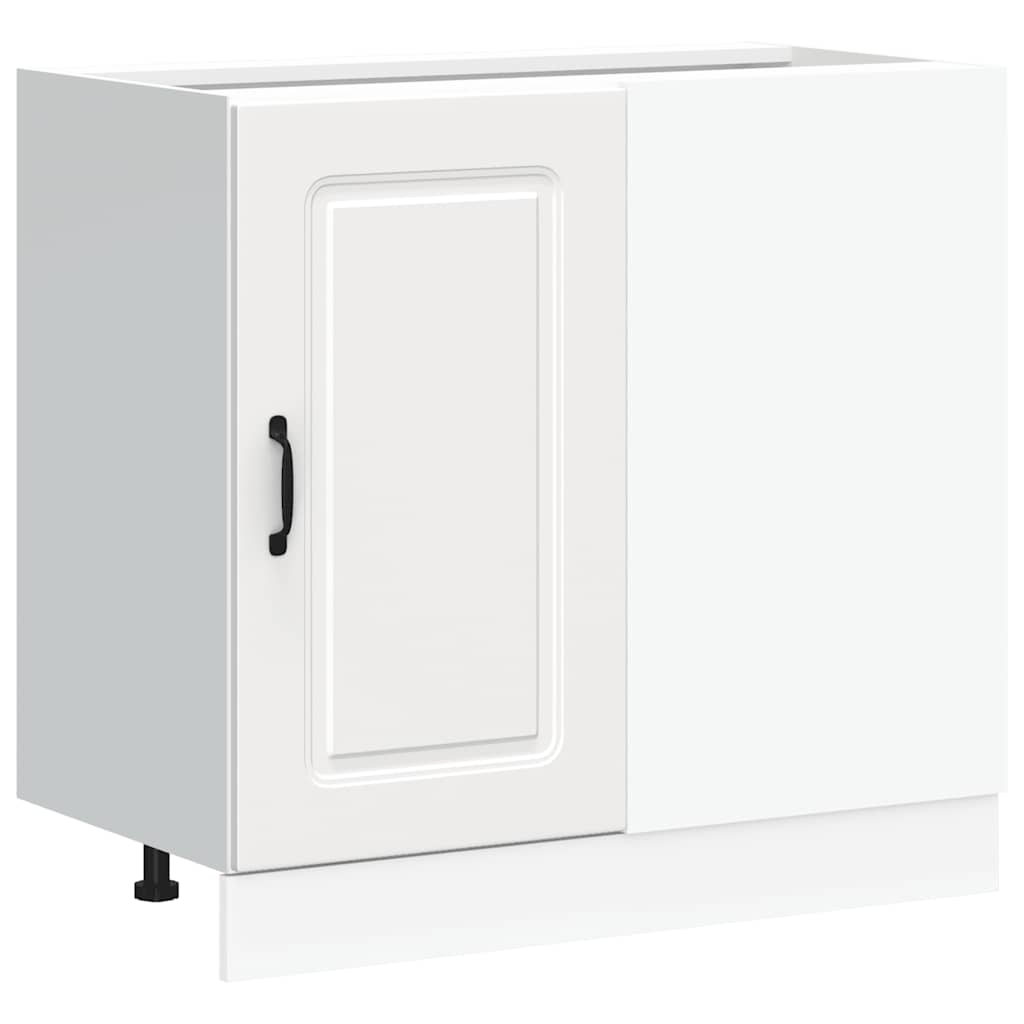 Onderkast Kalmar bewerkt hout wit is nu te koop bij PeponiXL, paradijselijk wonen!
