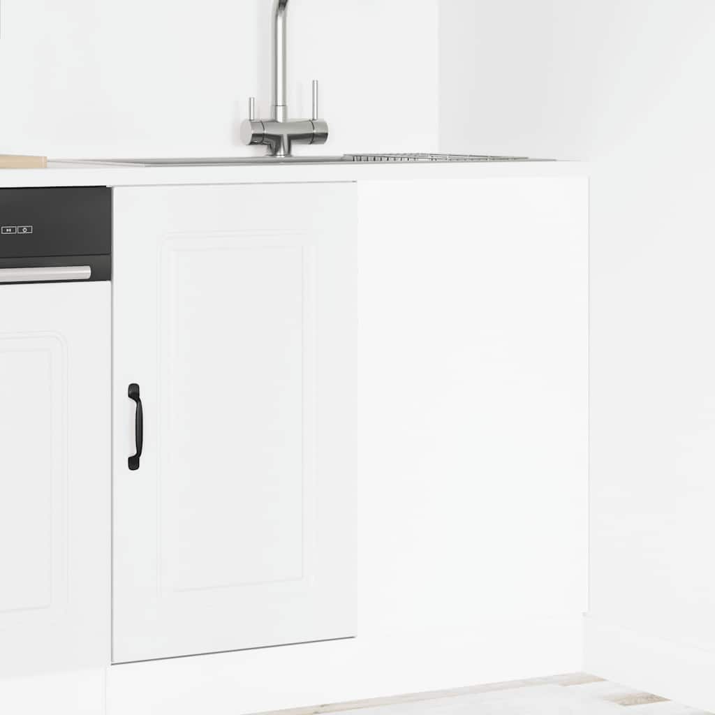 Onderkast Kalmar bewerkt hout wit is nu te koop bij PeponiXL, paradijselijk wonen!