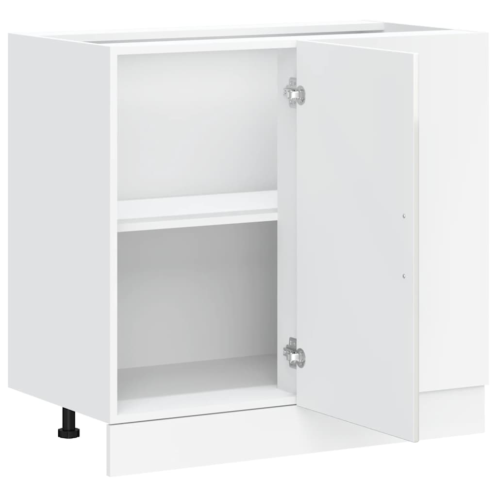 Onderkast "Kalmar" Hoogglans Wit Bewerkt Hout is nu te koop bij PeponiXL, paradijselijk wonen!