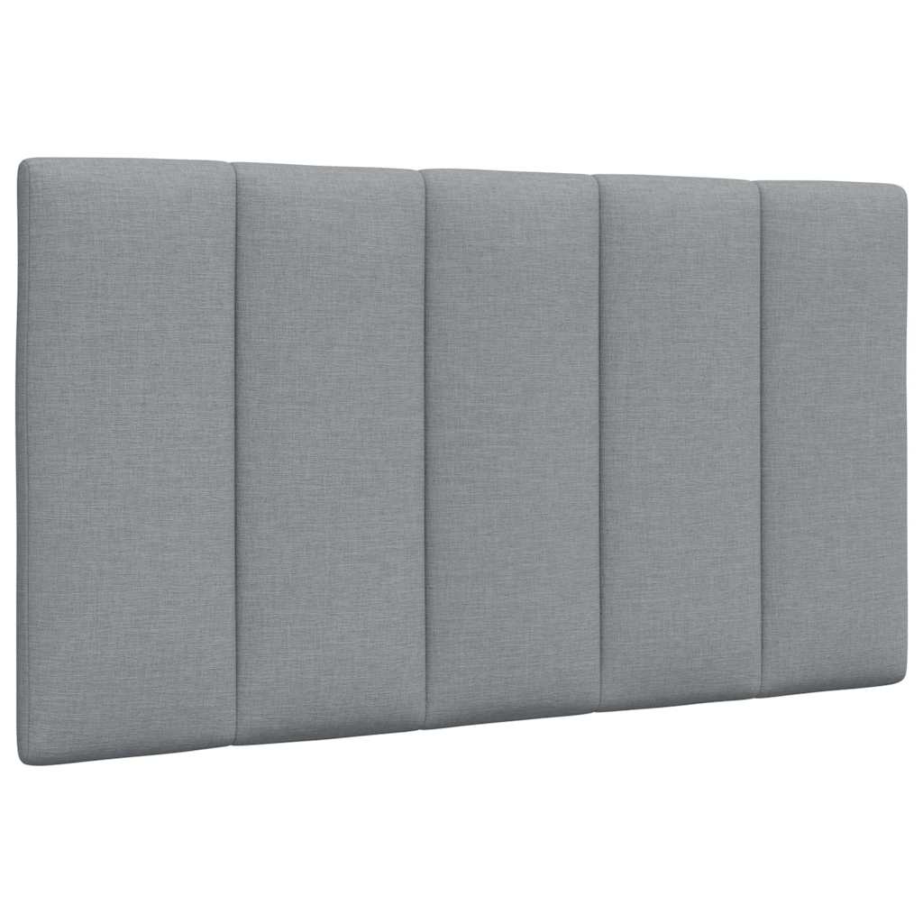Bedframe zonder matras "Hanko" 90x190 cm stof lichtgrijs is nu te koop bij PeponiXL, paradijselijk wonen!