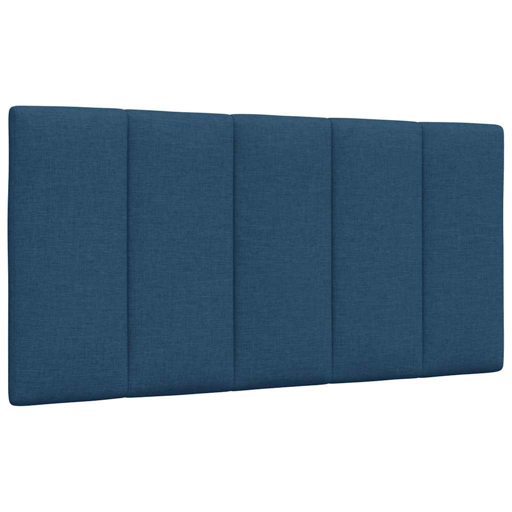Bedframe zonder matras "Hanko" 100x200 cm stof blauw is nu te koop bij PeponiXL, paradijselijk wonen!