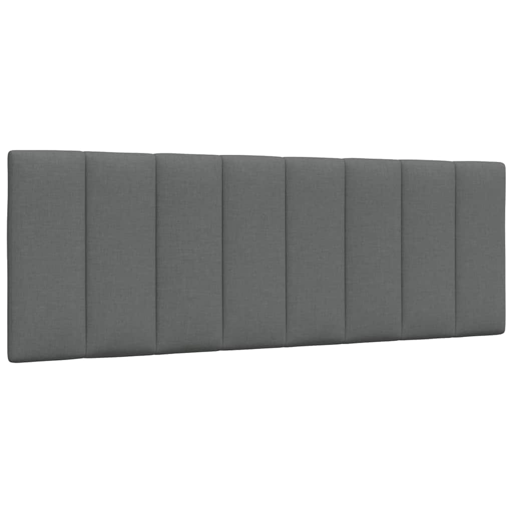 Bedframe zonder matras "Hanko" stof donkergrijs 140x190 cm is nu te koop bij PeponiXL, paradijselijk wonen!