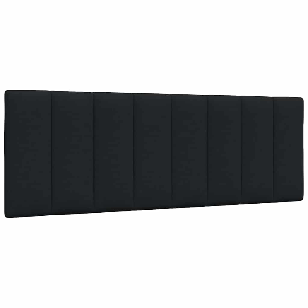 Bedframe zonder matras "Hanko" stof zwart 140x190 cm is nu te koop bij PeponiXL, paradijselijk wonen!