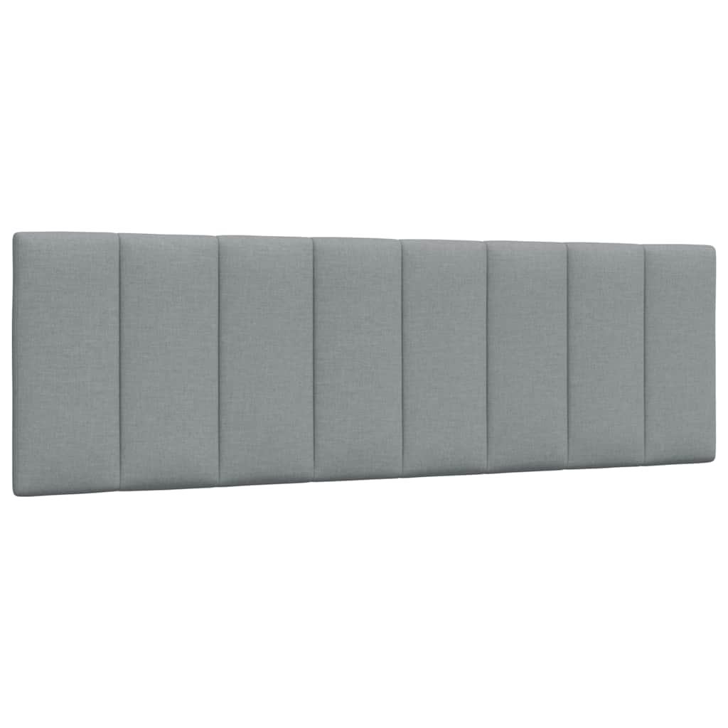 Bedframe zonder matras "Hanko" stof lichtgrijs 160x200 cm is nu te koop bij PeponiXL, paradijselijk wonen!