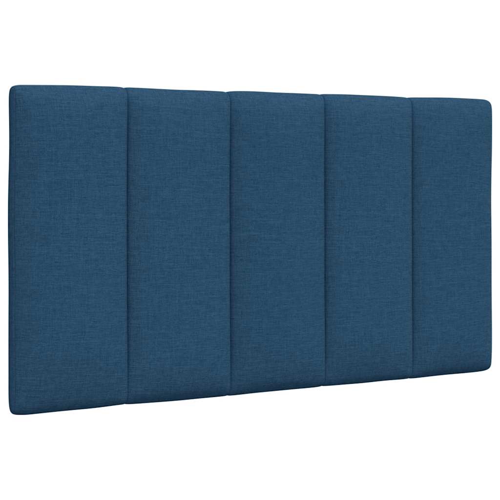 Bedframe zonder matras "Hanko" 90x200 cm stof blauw is nu te koop bij PeponiXL, paradijselijk wonen!