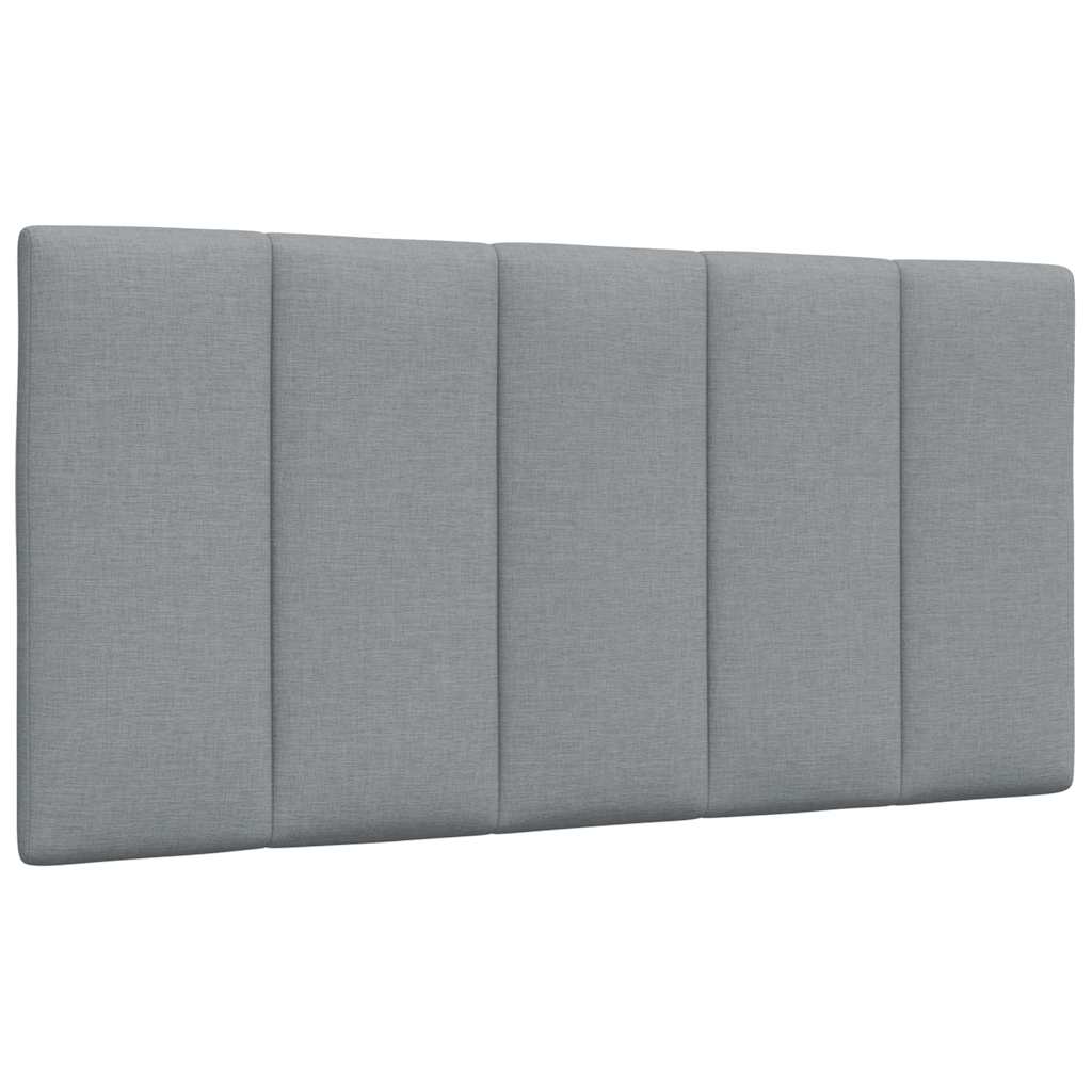 Bedframe zonder matras "Hanko" 100x200 cm stof lichtgrijs is nu te koop bij PeponiXL, paradijselijk wonen!
