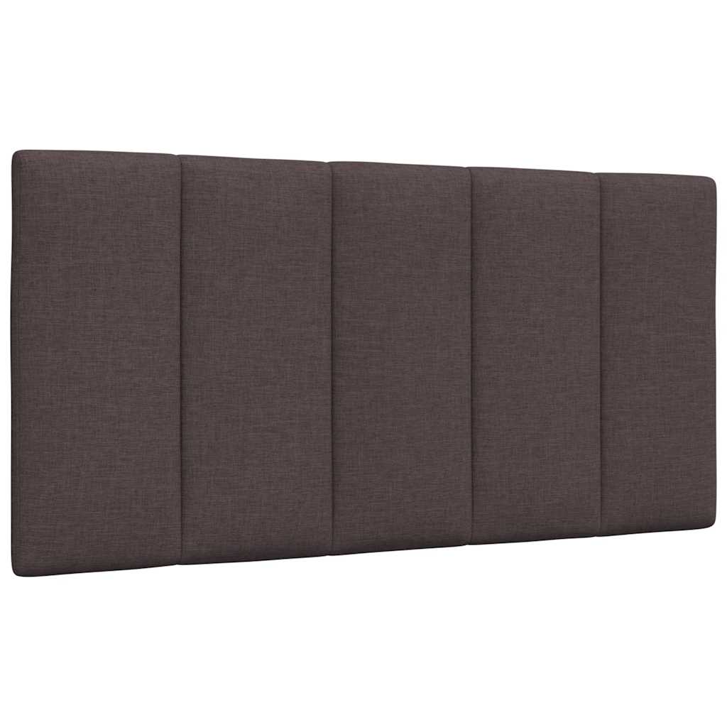 Bedframe zonder matras "Hanko" 100x200 cm stof donkerbruin is nu te koop bij PeponiXL, paradijselijk wonen!