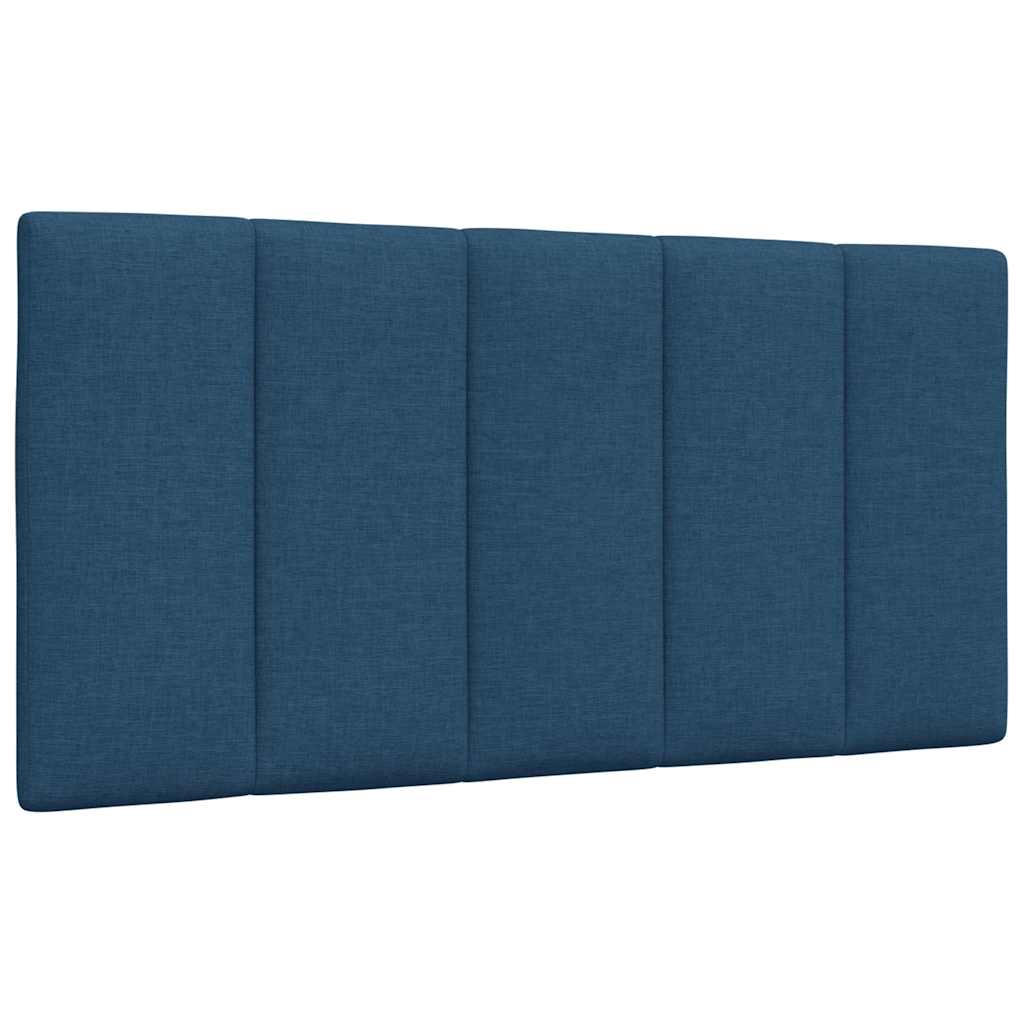 Bedframe zonder matras "Hanko" 100x200 cm stof blauw is nu te koop bij PeponiXL, paradijselijk wonen!