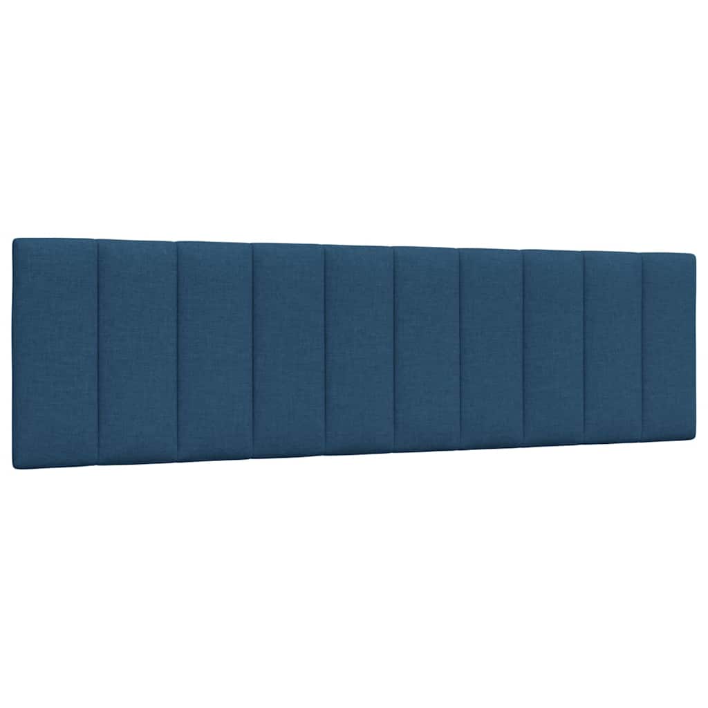 Bedframe zonder matras "Hanko" stof blauw 180x200 cm is nu te koop bij PeponiXL, paradijselijk wonen!