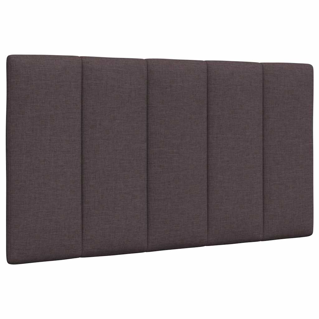 Bed met matras "Hanko" stof donkerbruin 80x200 cm is nu te koop bij PeponiXL, paradijselijk wonen!