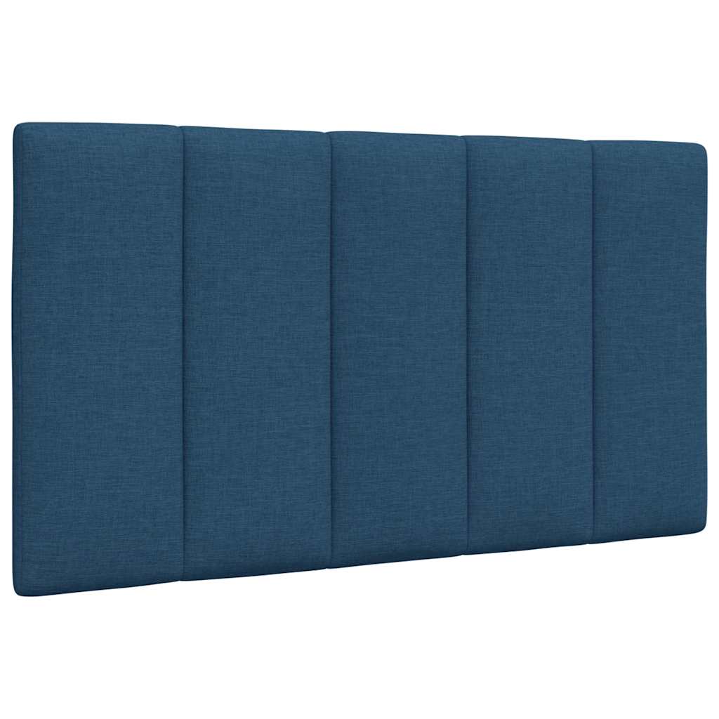 Bed met matras "Hanko" stof blauw 80x200 cm is nu te koop bij PeponiXL, paradijselijk wonen!