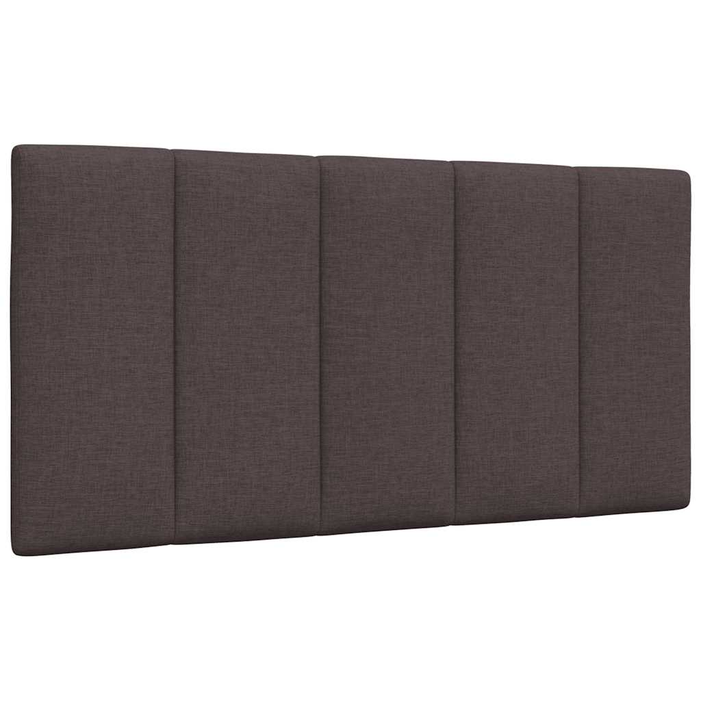 Bed met matras "Hanko" stof donkerbruin 100x200 cm is nu te koop bij PeponiXL, paradijselijk wonen!