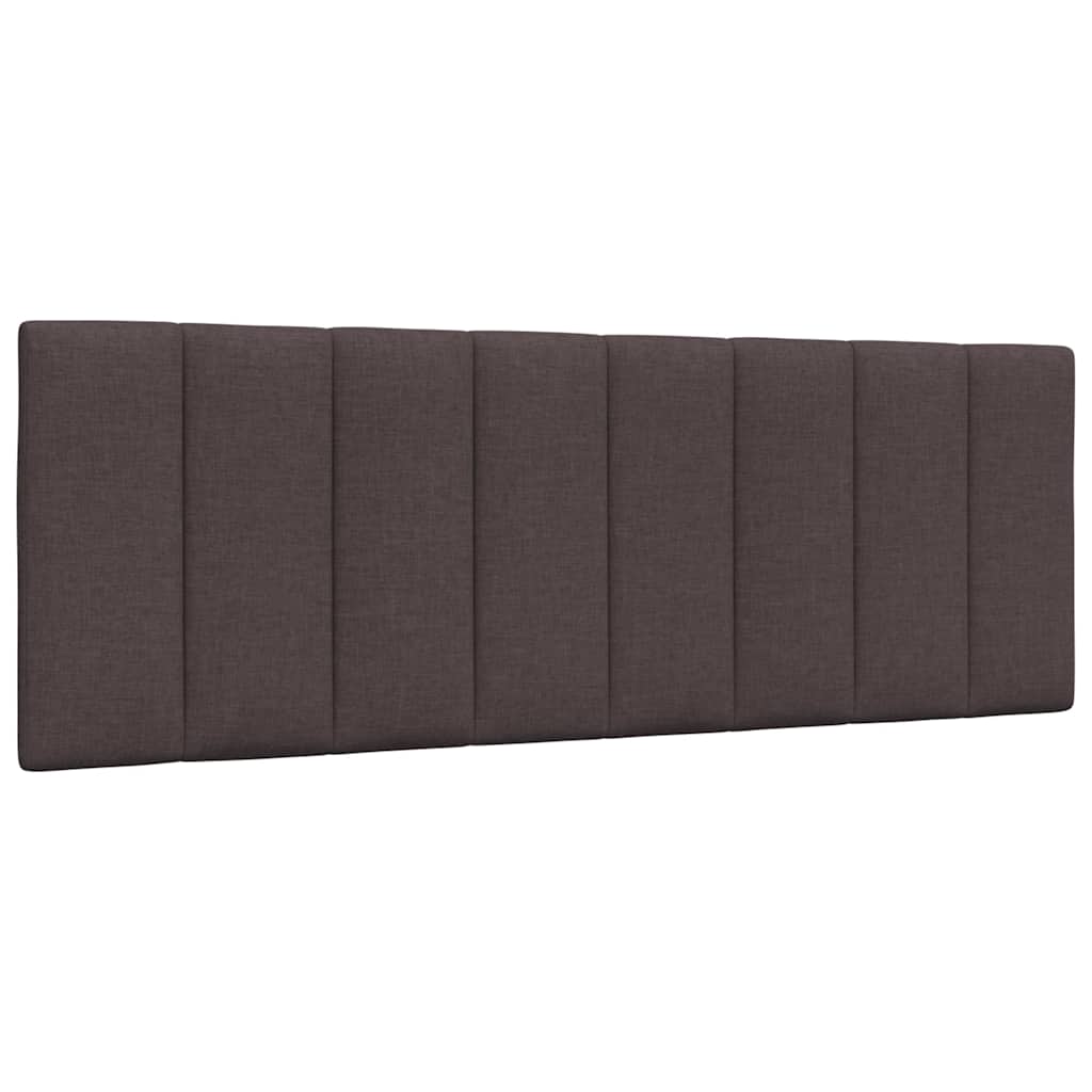 Bed met matras "Hanko" stof donkerbruin 120x200 cm is nu te koop bij PeponiXL, paradijselijk wonen!