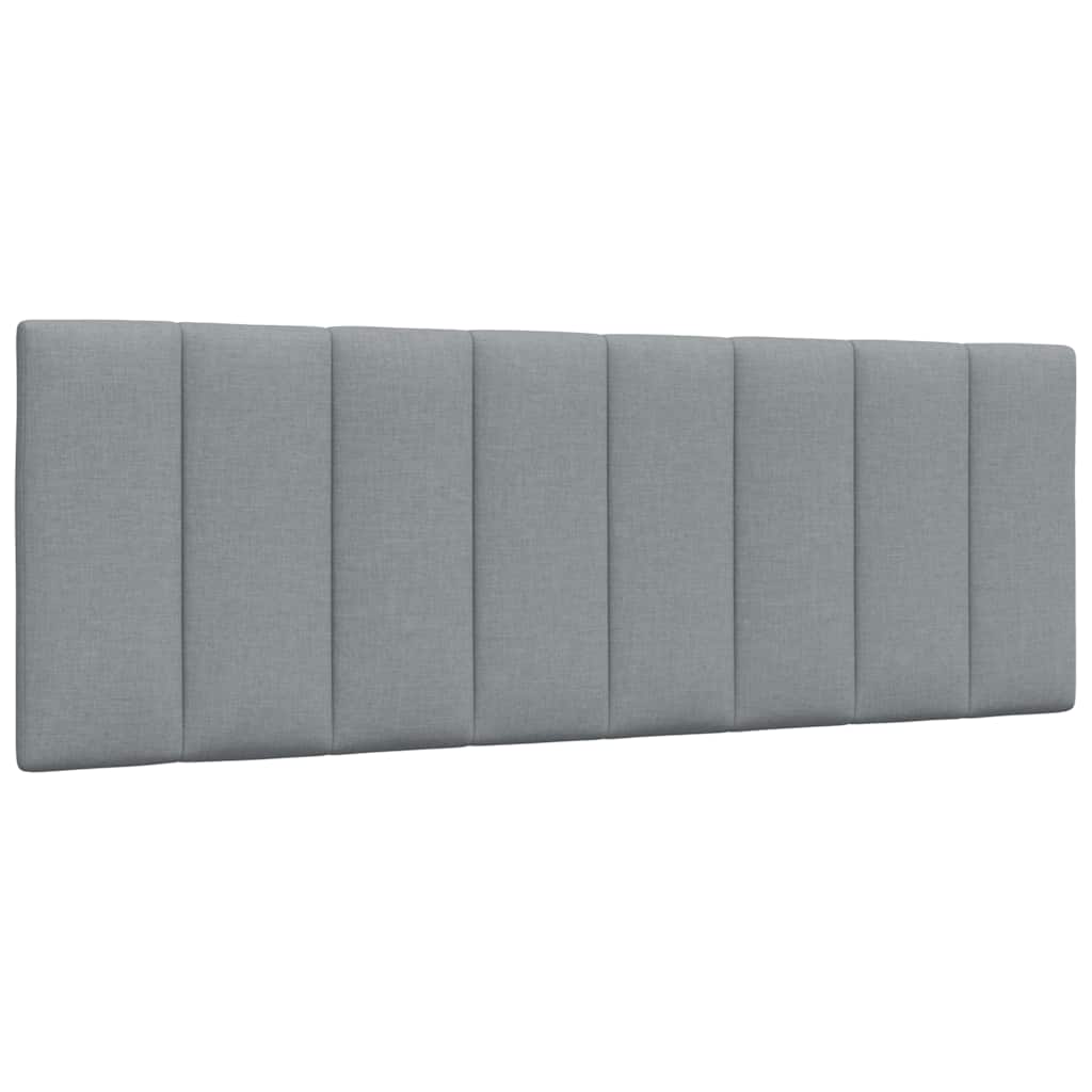 Bed met matras "Hanko" stof lichtgrijs 140x190 cm is nu te koop bij PeponiXL, paradijselijk wonen!