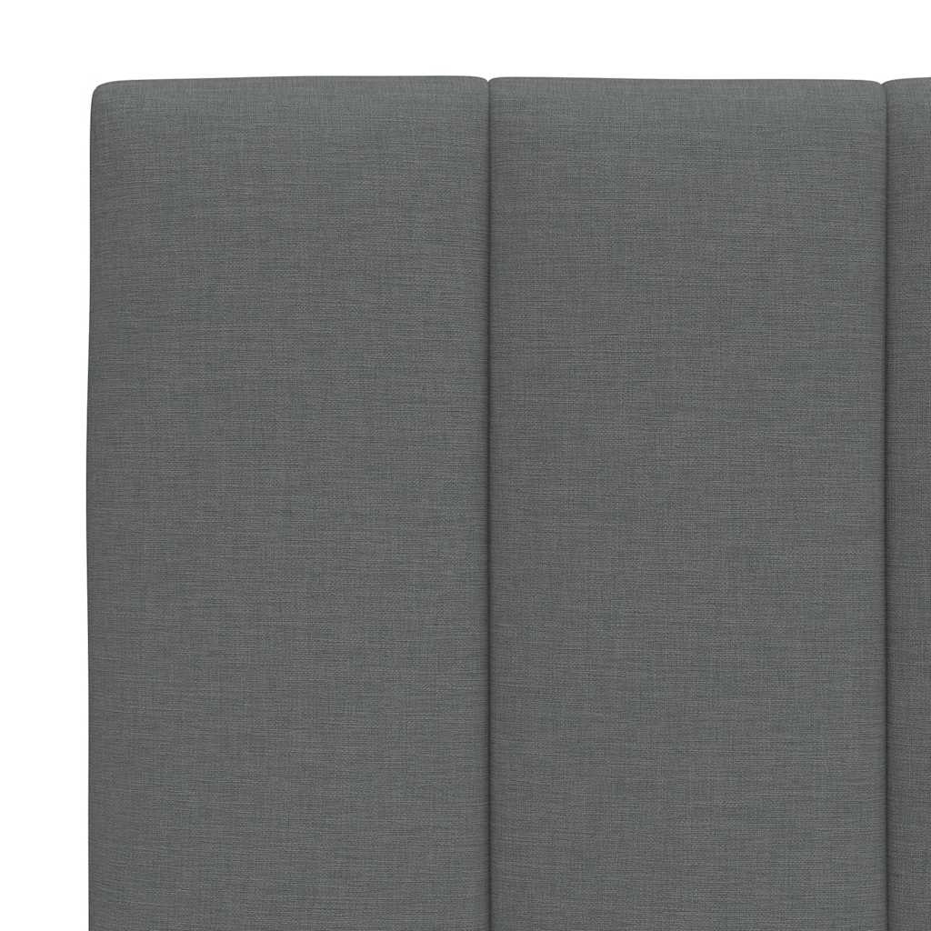 Bed met matras "Hanko" stof donkergrijs 180x200 cm is nu te koop bij PeponiXL, paradijselijk wonen!