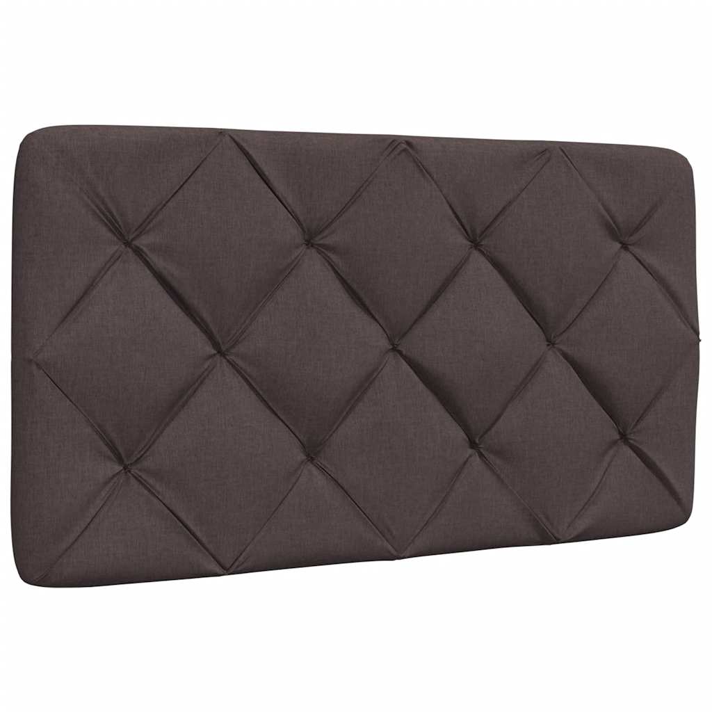 Bedframe zonder matras 80x200 cm stof donkerbruin is nu te koop bij PeponiXL, paradijselijk wonen!